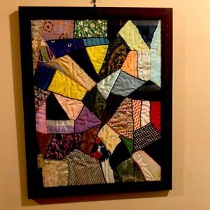 Vintage Wall Art Quilt Collage